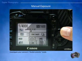 Manual Exposure
Investigate your camera's "shutter priority" mode.
 