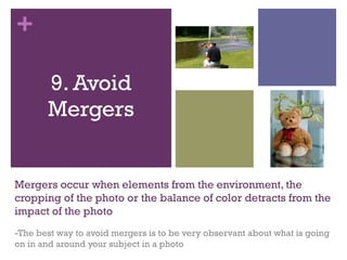 Avoiding Mergers Photography
