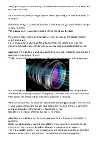 Photography Careers - Ways To Earn A Living With Photography