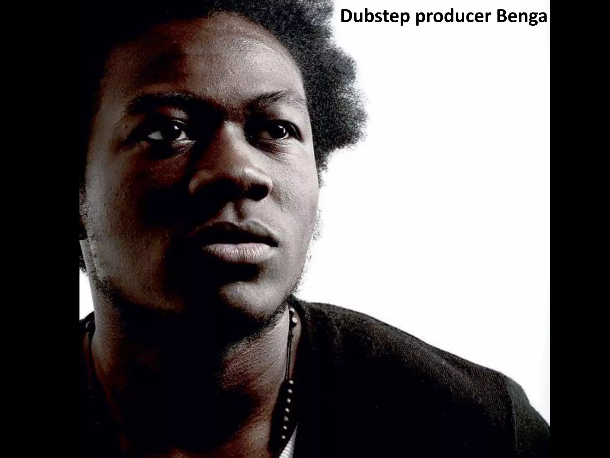 Dubstep producer Benga