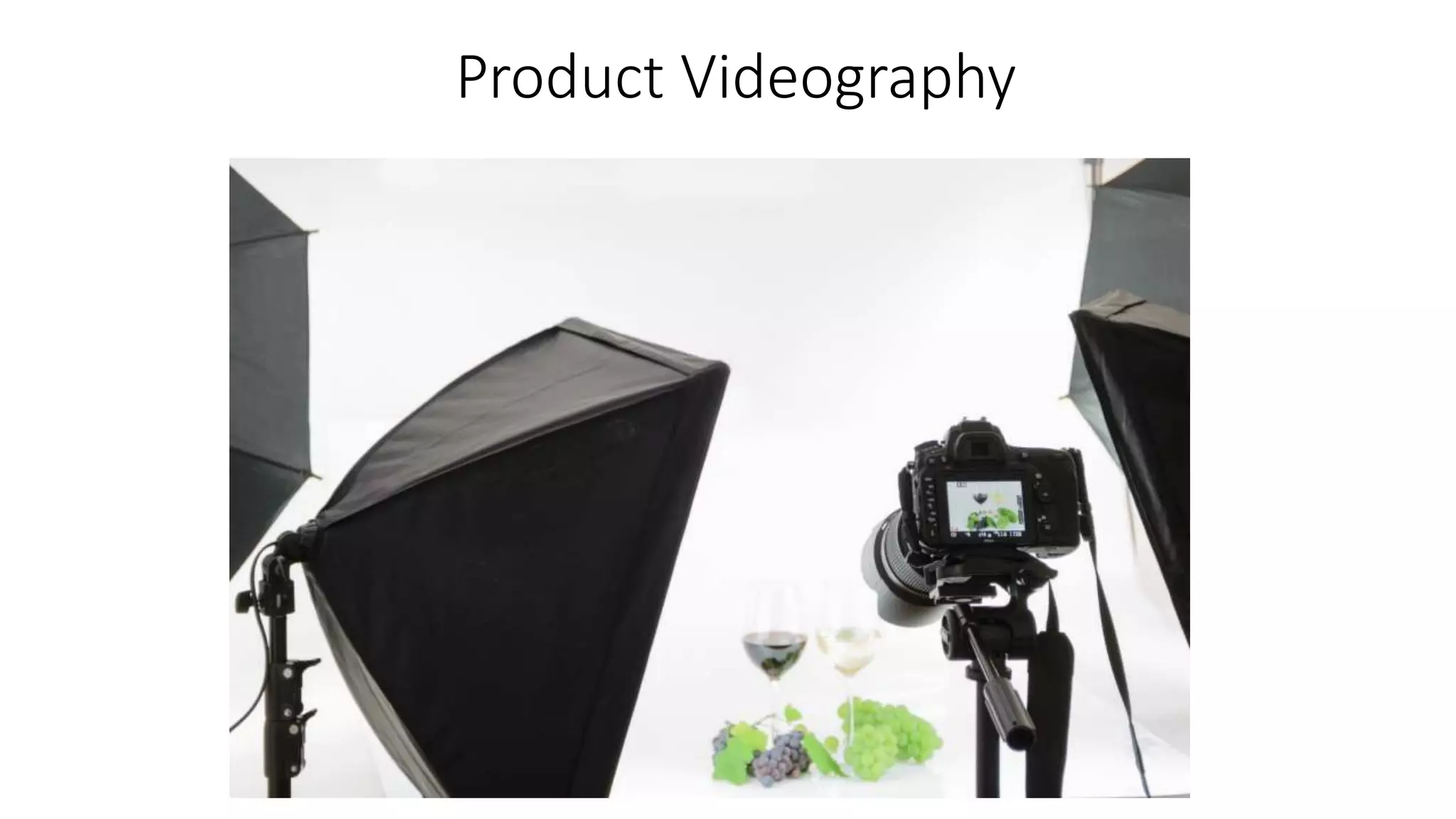 Videography for ad creation | PPTX