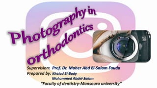 Supervision: Prof. Dr. Maher Abd El-Salam Fouda
Prepared by: Kholod El-Bady
Mohammed Abdel-Salam
“Faculty of dentistry-Mansoura university”
 