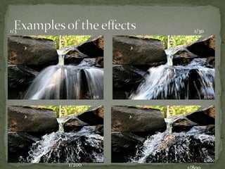 Examples of the effects 1/31/301/2001/800