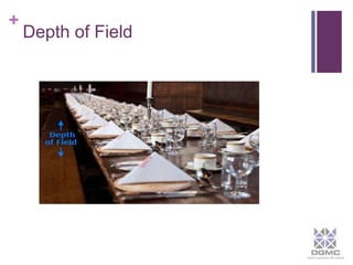+ 
Depth of Field 
 