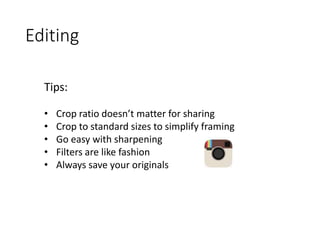 Photography Post Processing | PPTX
