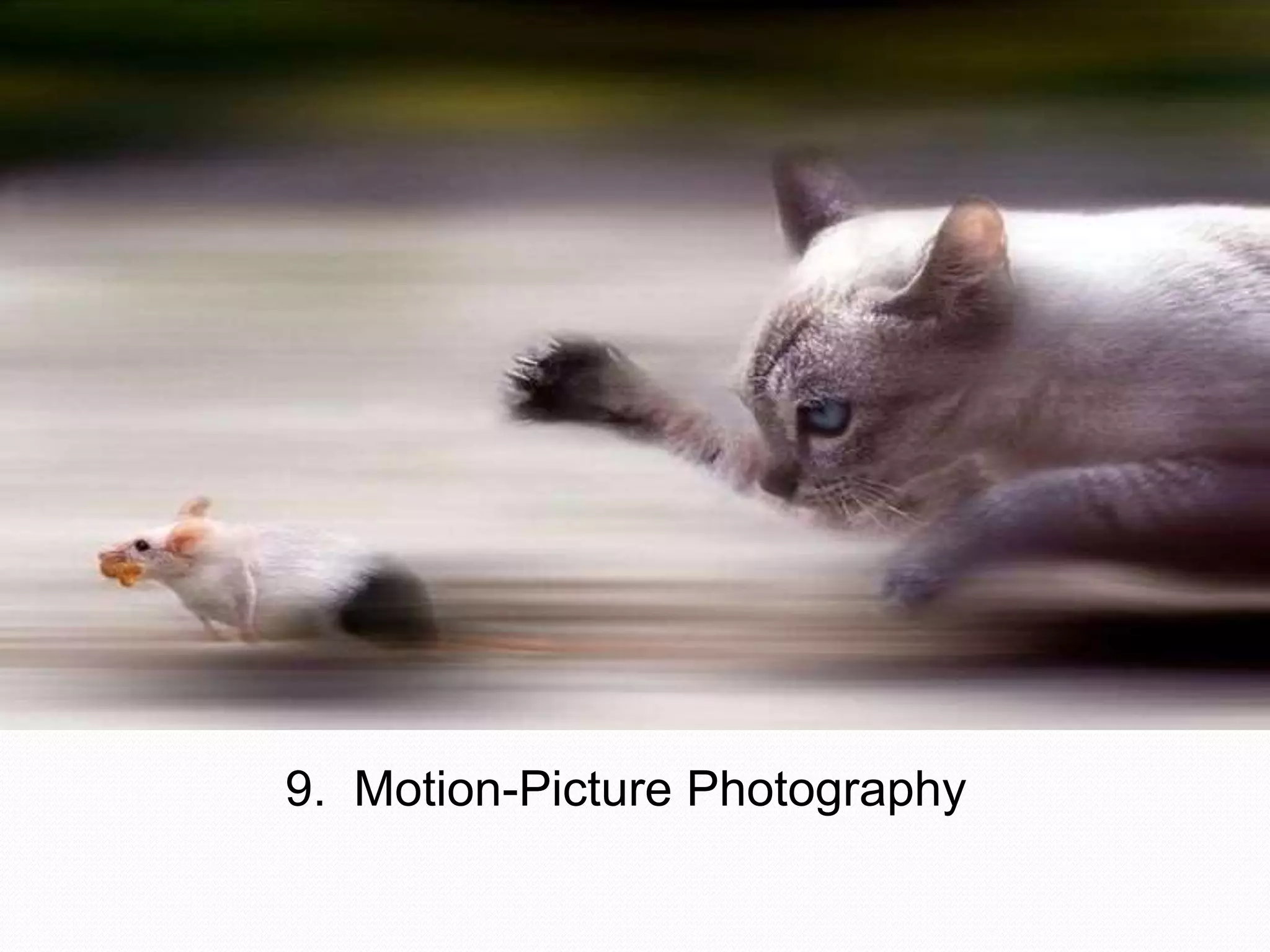 9. Motion-Picture Photography
 