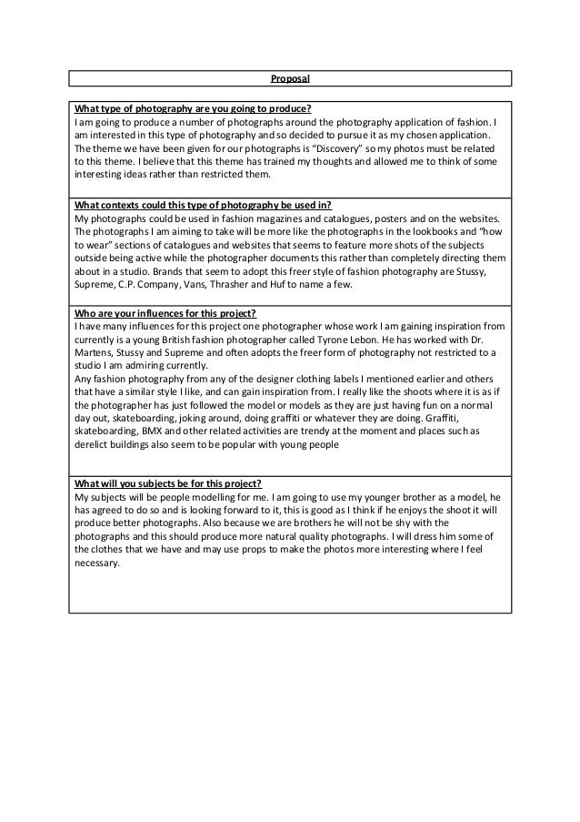 Wedding photography proposal template picture