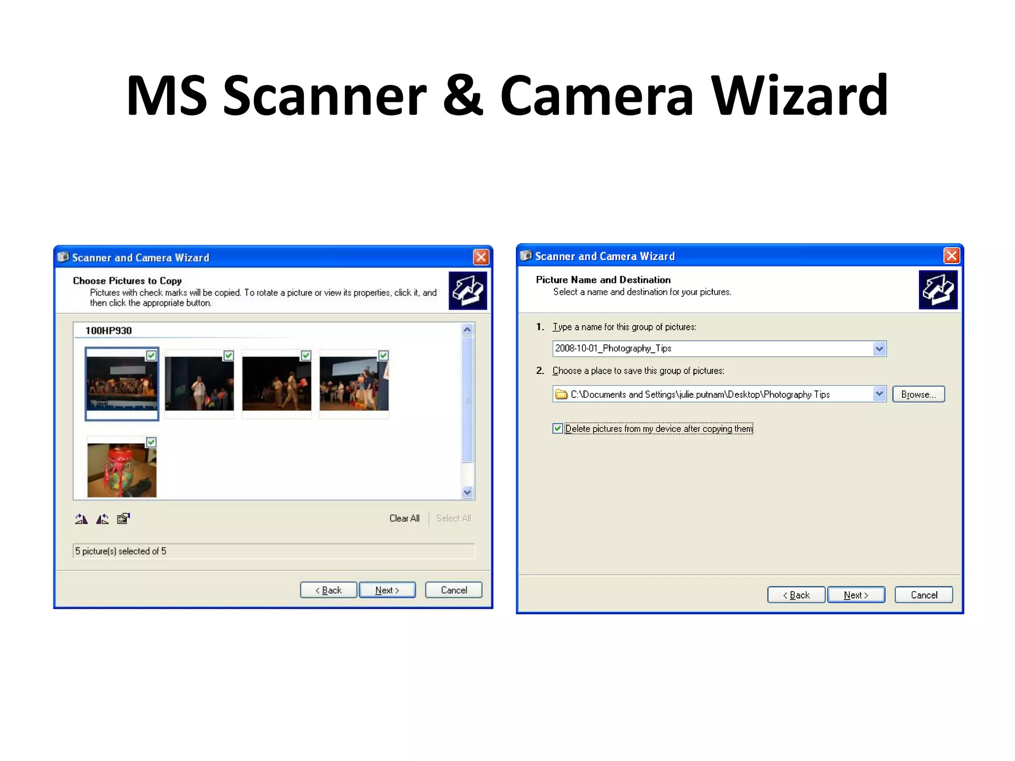 Photography Tips & Tricks
