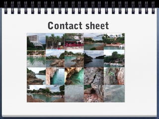 Contact sheet
 