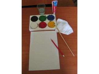 Photo instructions spring tree - motor skills