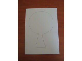 Photo instructions spring tree - motor skills