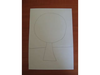 Photo instructions spring tree - motor skills