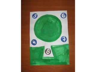 Photo instructions spring tree - motor skills