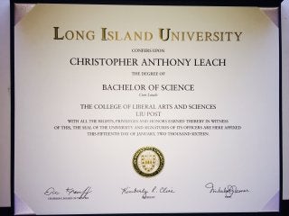 LIU Post Bachelor of Science Degree