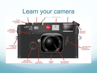 Learn your camera
 