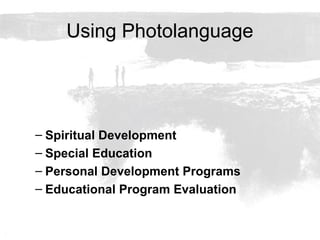 Photolanguage australia toronto pres. | PPT
