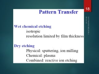 Photolithography | PPT