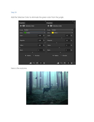 Photo Manipulation Tutorial (Step by Step Process) | PDF