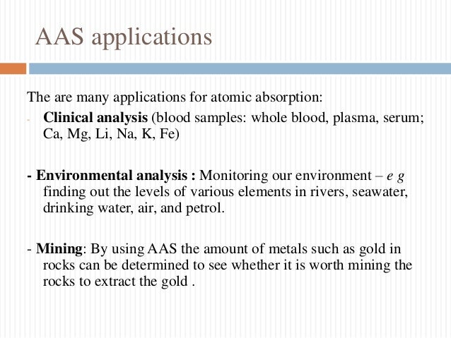 spectrophotometry atomic absorption and flame emission atomic absorption spectrophotometer how it works