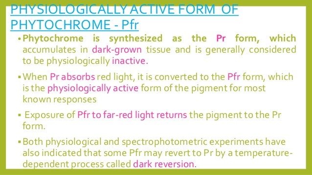 Photomorphogenesis