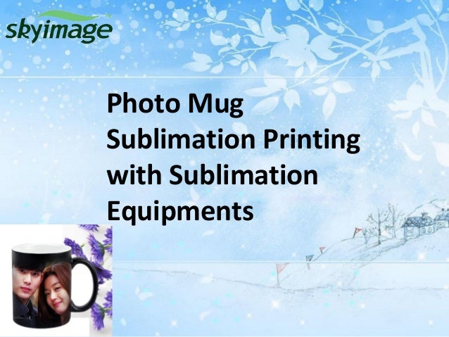 Photo Mug Sublimation Printing With Sublimation Equipments