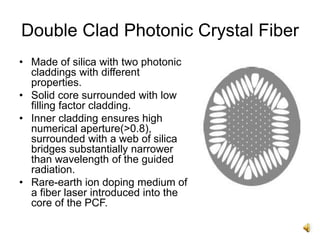 Photonic crystal fibers | PPT