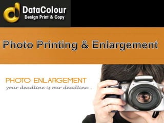 Photo printing & enlargement-datacolour
