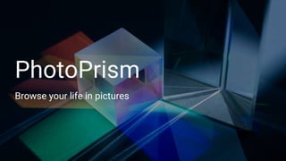 PhotoPrism
Browse your life in pictures
 