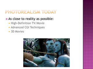 Richard EstesStudied fine arts at the Institute 	of ChicagoWorked as a graphic designer Art focused on New York street scenesMain subjects are:Store frontsCarsGlass windowsOther reflective surfacesHis works tied in with Pop Art because of the aspects of popular culture in his art