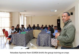 Photo report of the Training of Trainers on Scaling of Africa RISING Project Validated Technologies/Innovations in the Ethiopian Highlands, Debre Birhan, 16-18 May 2017