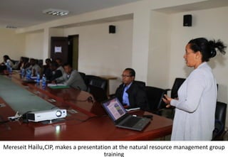 Photo report of the Training of Trainers on Scaling of Africa RISING Project Validated Technologies/Innovations in the Ethiopian Highlands, Debre Birhan, 16-18 May 2017