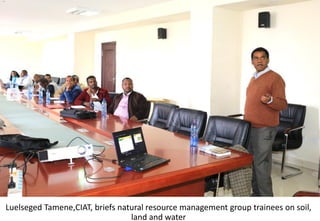 Photo report of the Training of Trainers on Scaling of Africa RISING Project Validated Technologies/Innovations in the Ethiopian Highlands, Debre Birhan, 16-18 May 2017