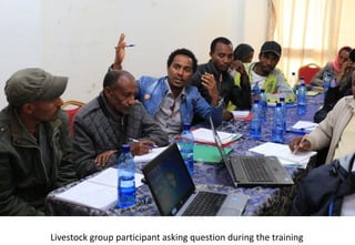 Photo report of the Training of Trainers on Scaling of Africa RISING Project Validated Technologies/Innovations in the Ethiopian Highlands, Debre Birhan, 16-18 May 2017
