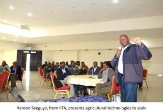 Photo report of the Training of Trainers on Scaling of Africa RISING Project Validated Technologies/Innovations in the Ethiopian Highlands, Debre Birhan, 16-18 May 2017