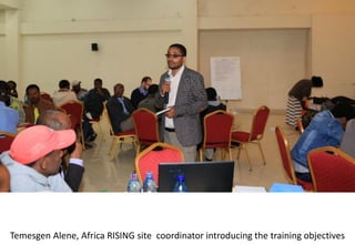 Photo report of the Training of Trainers on Scaling of Africa RISING Project Validated Technologies/Innovations in the Ethiopian Highlands, Debre Birhan, 16-18 May 2017