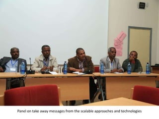 Photo report on LIVES, Africa RISING, N2Africa Ethiopia joint workshop and exhibition on promoting productivity and market access technologies and approaches to improve farm income and livelihoods in Ethiopia: Lessons from action research projects