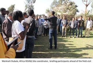 Photo report of the Training of Trainers on Scaling of Africa RISING Project validated technologies/innovations in the Ethiopian Highlands, Hossana, SNNPR, 4-6 April 2017 
