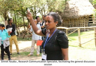 Photo report of the Training of Trainers on Scaling of Africa RISING Project validated technologies/innovations in the Ethiopian Highlands, Hossana, SNNPR, 4-6 April 2017 