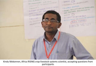 Photo report of the Training of Trainers on Scaling of Africa RISING Project validated technologies/innovations in the Ethiopian Highlands, Hossana, SNNPR, 4-6 April 2017 
