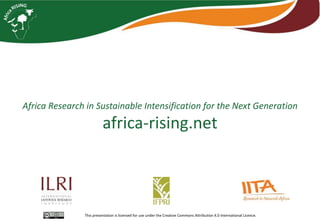 Photo report of the Training of Trainers on Scaling of Africa RISING Project validated technologies/innovations in the Ethiopian Highlands, Hossana, SNNPR, 4-6 April 2017 