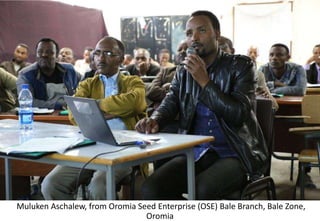 Photo report of the Training of Trainers on Scaling of Africa RISING Project validated technologies/innovations in the Ethiopian Highlands, Bale Robe, Oromia, 2-4 May 2017