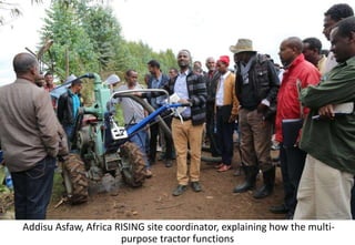 Photo report of the Training of Trainers on Scaling of Africa RISING Project validated technologies/innovations in the Ethiopian Highlands, Bale Robe, Oromia, 2-4 May 2017