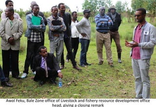 Photo report of the Training of Trainers on Scaling of Africa RISING Project validated technologies/innovations in the Ethiopian Highlands, Bale Robe, Oromia, 2-4 May 2017