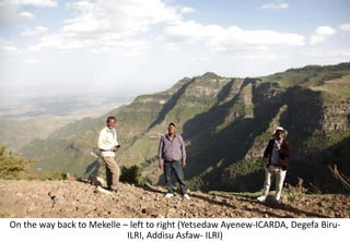Photo report of the Training of Trainers on Scaling of Africa RISING Project validated technologies/innovations in the Ethiopian Highlands, Mekele, Tigray, 19-21 April 2017