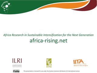 Photo report on Africa RISING R4D and Scaling initiatives field visit in southern Tigray, Ethiopia, 24-25 October 2017