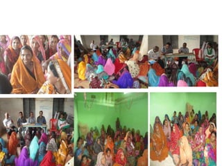 photo of meeting with SHG Women