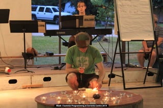 Week 1 Summer Programming at Sorrento Centre 2014
 