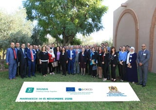 Photos: SIGMA Regional Conference on Service Delivery in the European Neighbourhood South Region, Morocco, 14-15 November 2018