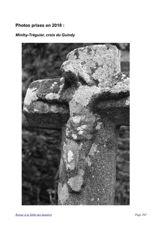 Photos prises en 2018 :
Minihy-Tréguier, croix du Guindy
Retour à la Table des matières Page 265
 
