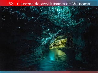 58. Caverne de vers luisants de Waitomo
 